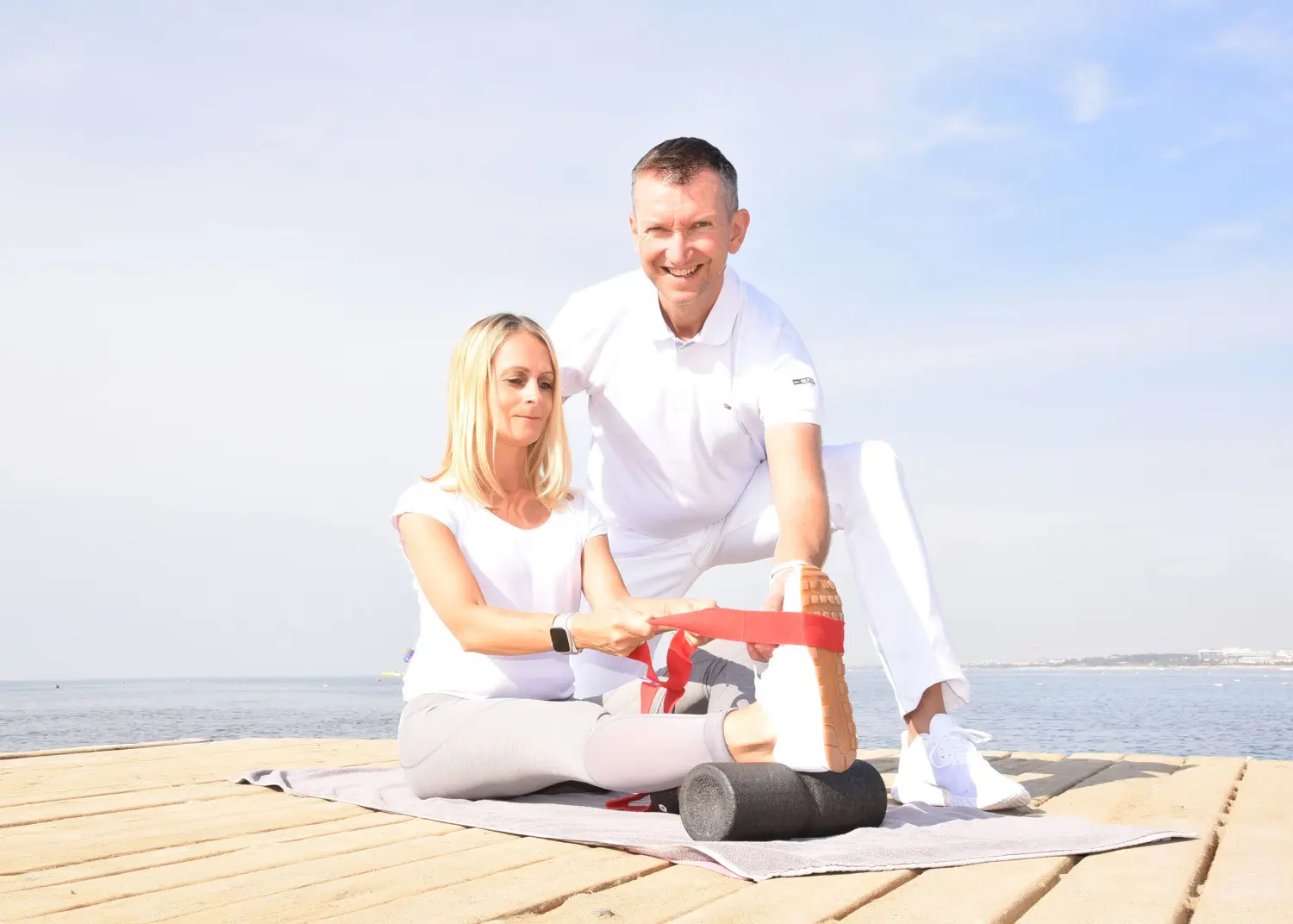 Thomas Dietter & Susanne Radtke machen Sport